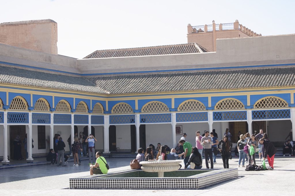 Marrakesz Maroko Pałac Bahia