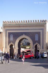 Fez Maroko brama Bab Bu Dżelud