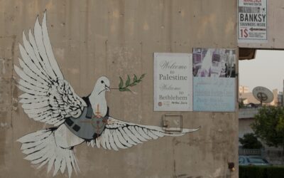 Betlejem Palestyna mural Banksy