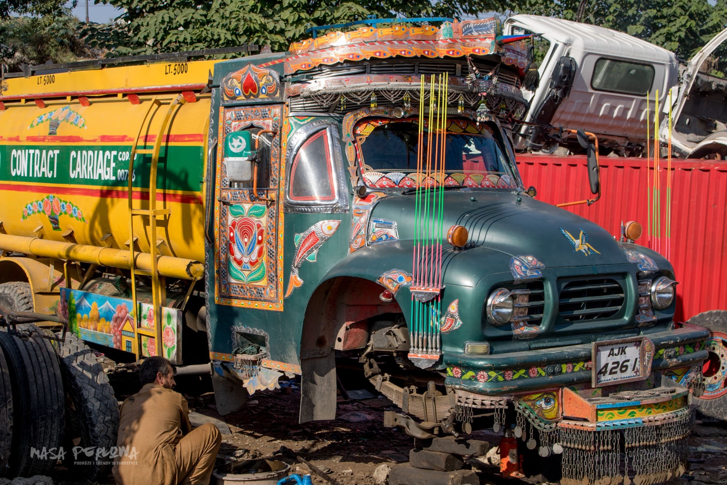 Rawalpindi warsztat ciężarówek