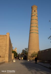 Minaret Islom-Khoja Chiwa Uzbekistan