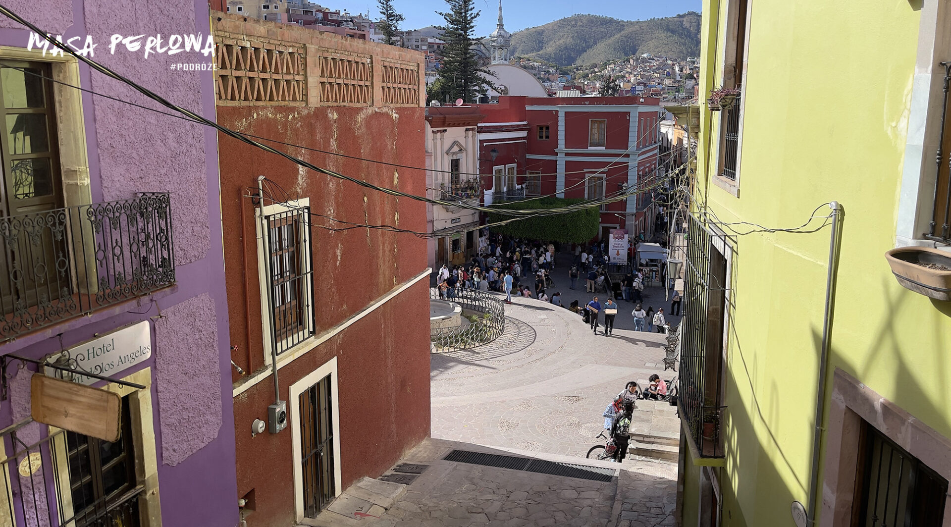 Meksyk – zwiedzanie centrum Guanajuato. Architektura kolonialna